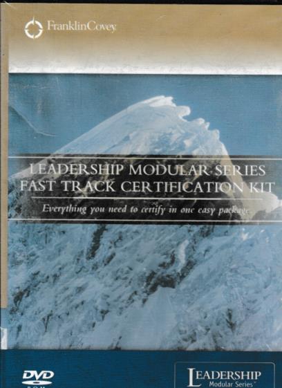 Leadership Modular Series: Fast Track Certification Kit PC MAC DVD Franklin NEW