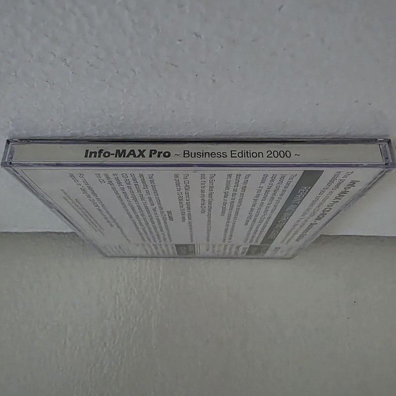 Info-Max Pro CD-ROM Business Edition 2000 Money-Making Report Books and Manuals gallery