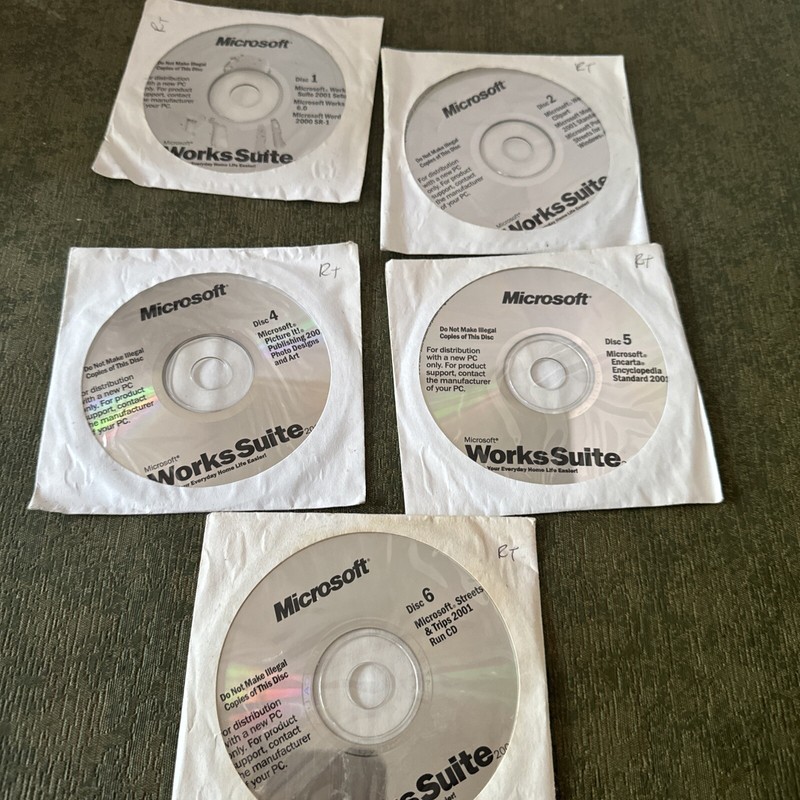Lot Of Computer Software CD ATI -8 Cd Mixed Lot W/ Microsoft CDs gallery