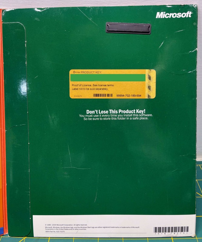 Windows XP Home Edition,Retail Upgrade version 2002 (with Service Pack 2) gallery