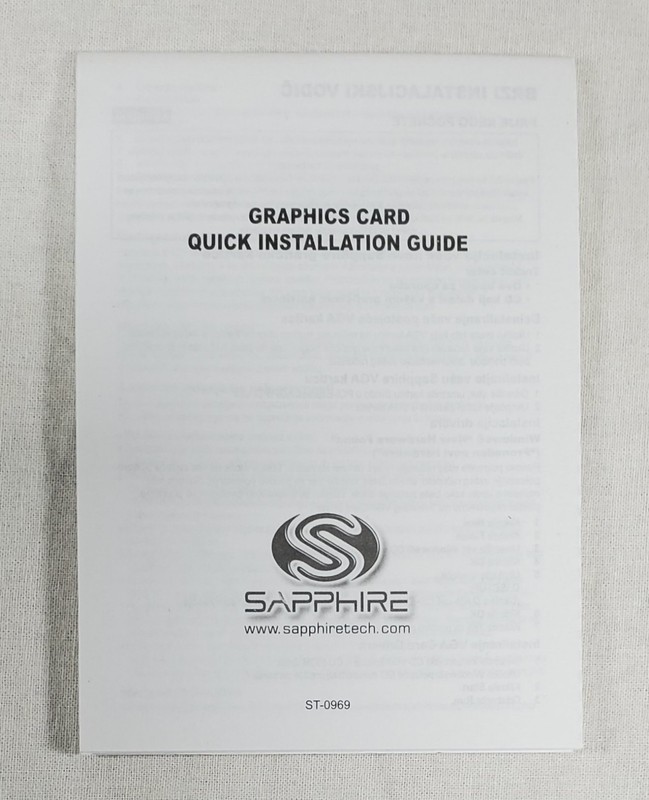 ATI Sapphire Installation Driver CD : Catalyst Driver Suite version 5.9 w/ Guide gallery
