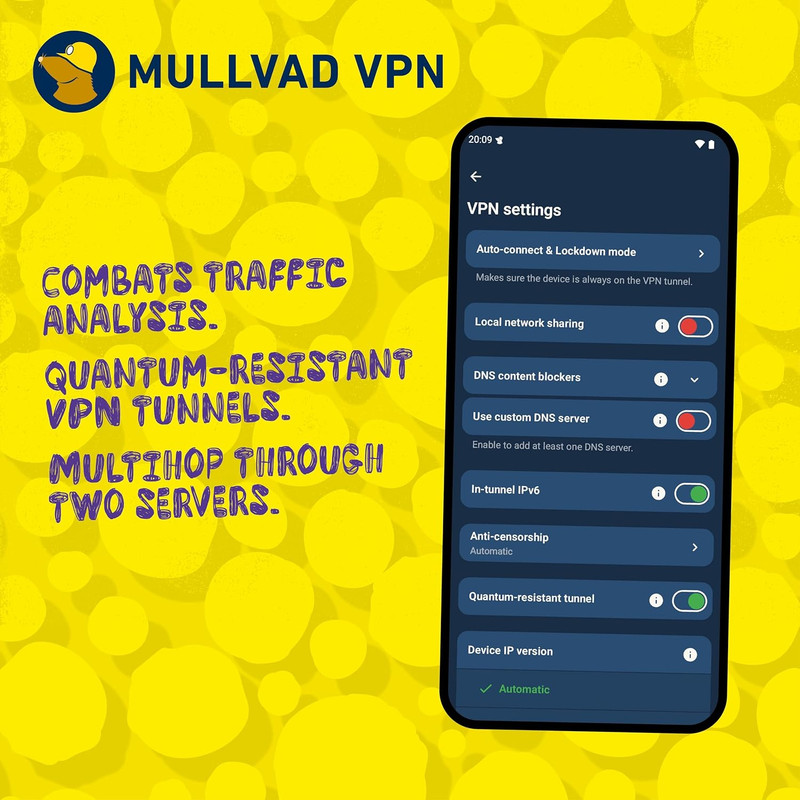 Mullvad VPN | 6 Months for 5 Devices | No-Log Security VPN Service | Protect You gallery