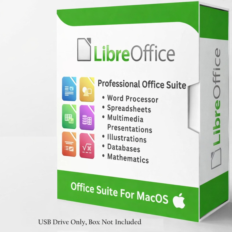 LibreOffice Software Suite 2026 for Windows & MacOS, Ideal for Home & Business