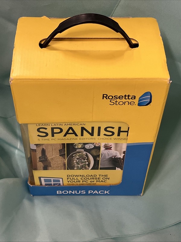Rosetta Stone Barron’s Bundle Spanish (Latin America) Bonus Pack w/Key Card