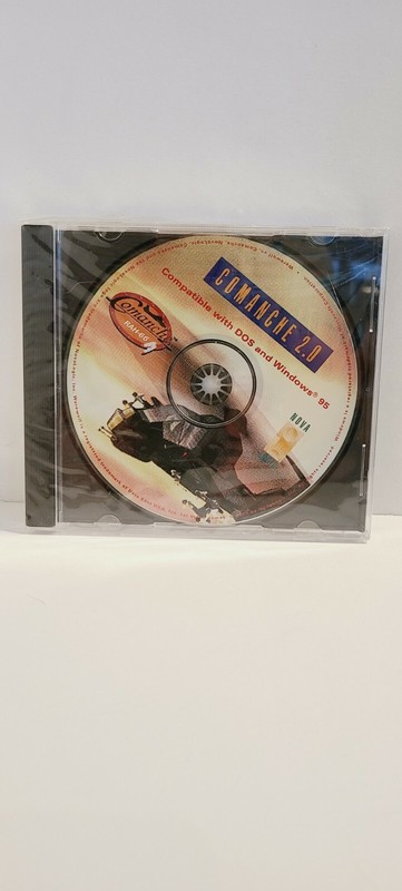 Vintage 1996 Comanche 2.0 (CD-ROM) DOS & Windows 95. Disc Only. NEW & SEALED.