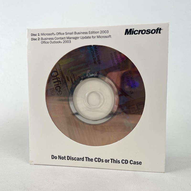 Microsoft Office Small Business Edition 2003 & BCM w/ Product Key Dell