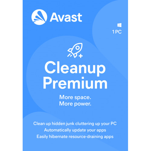 Avast Cleanup Premium – 1 Year 1 PC