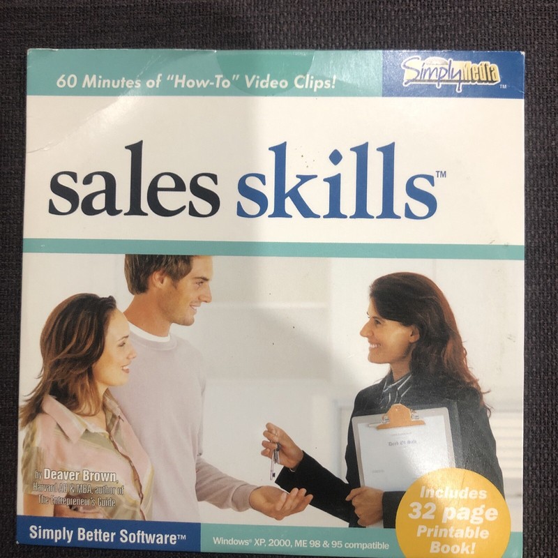 Simply Media Sales Skill Pc Cd Rom
