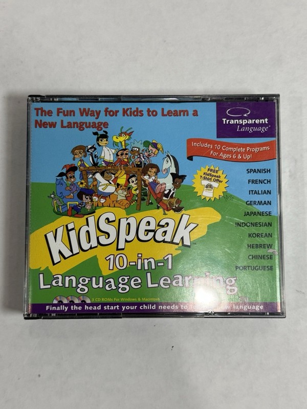 KidSpeak 10-in-1 Language Learning WIN 95/98 gallery