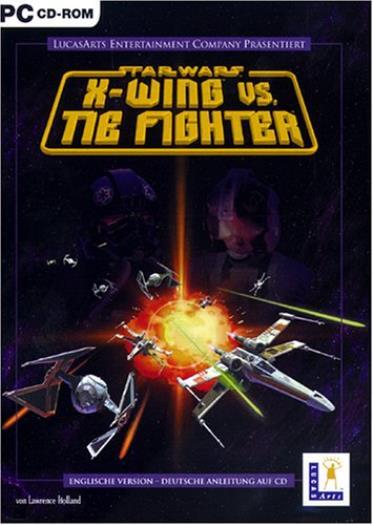 Star Wars X-Wing vs Tie Fighter PC CD space ship Rebel versus Imperial war game!