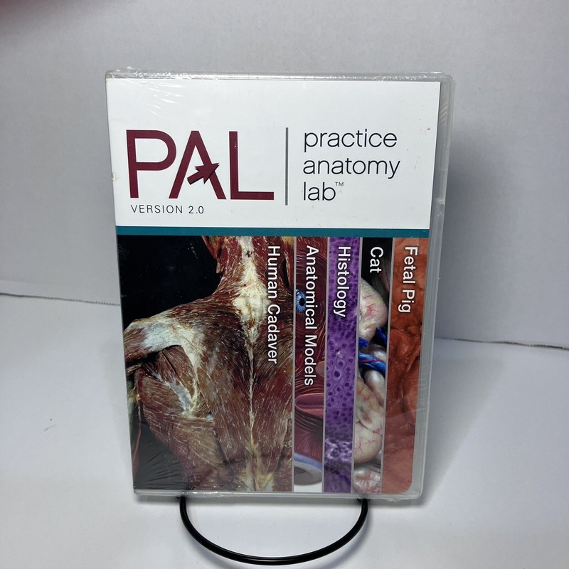 PAL : Practice Anatomy Lab Version 2.0 CD-ROM new & Sealed Free Shipping