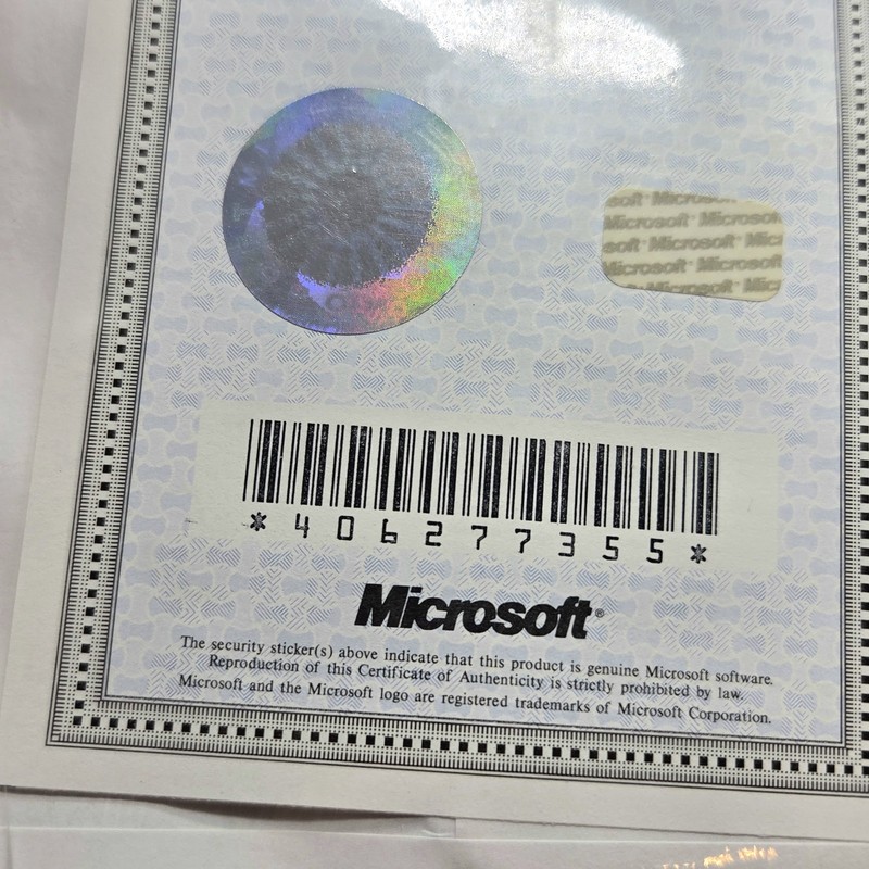 Microsoft MS-DOS 6.2 Operating System User's Guide & Software Disks NEW Sealed gallery