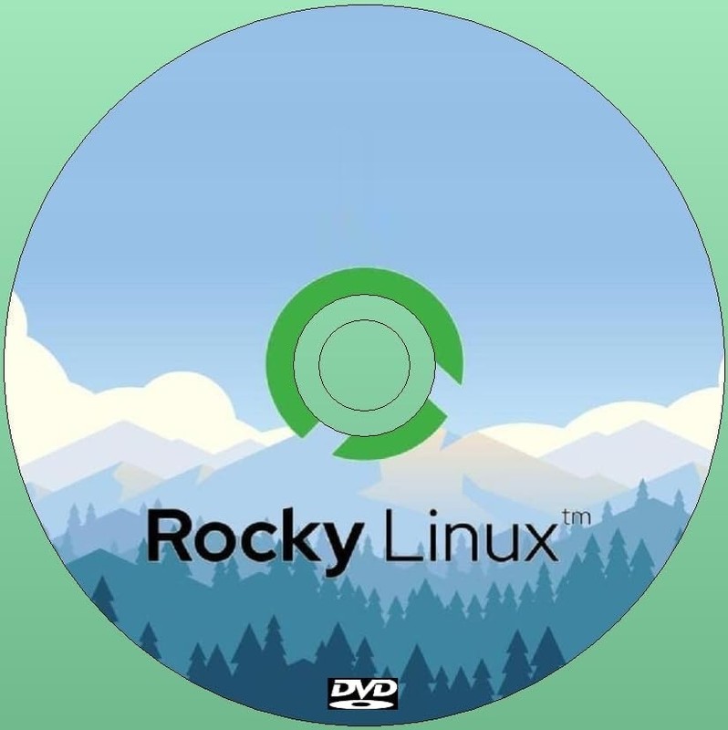 Latest New Release Rocky Linux OS Mate Edition Operating System for PC on DVD