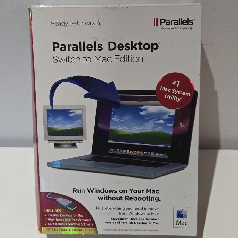 NIB Parallels Desktop Switch To Mac Edition Without Rebooting