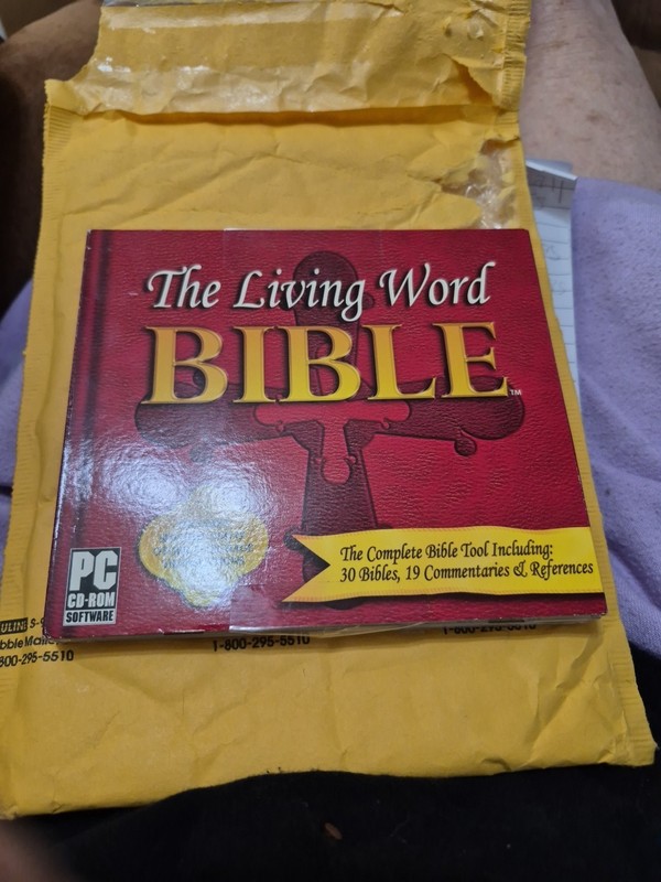 520.Living Word Bible CD ROM 30 Bibles, 19 Commentaries, References, Spanish &17