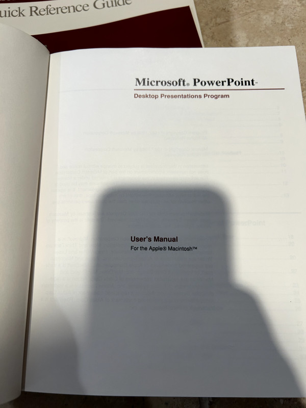 Microsoft PowerPoint 2.01 Vintage Macintosh Desktop Presentation Prog. COMPLETE gallery