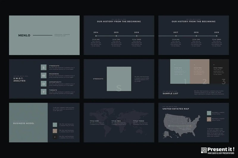 Segoe Keynote Template gallery