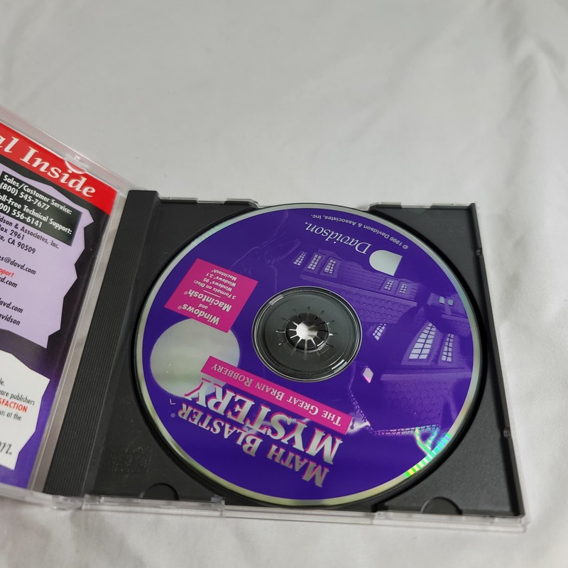 Pre- Algebra Word Problems and Logical Thinking Skills by Davidson CD-ROM 1994 gallery