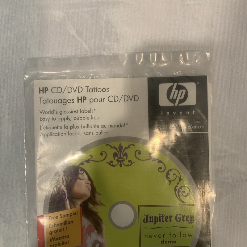 HP Invent Cd / Dvd Tattoos Jupiter Grey DEMO (CD & DVD, 2006) gallery