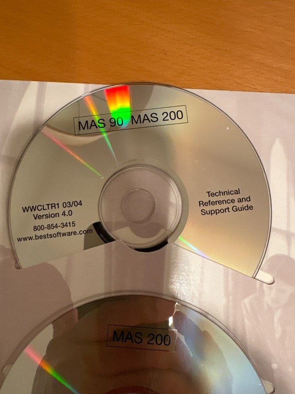 New Sage MAS90 4.0, Upgrade Version. Crystal Reports, Docs, CDs, Etc. Value+++ gallery
