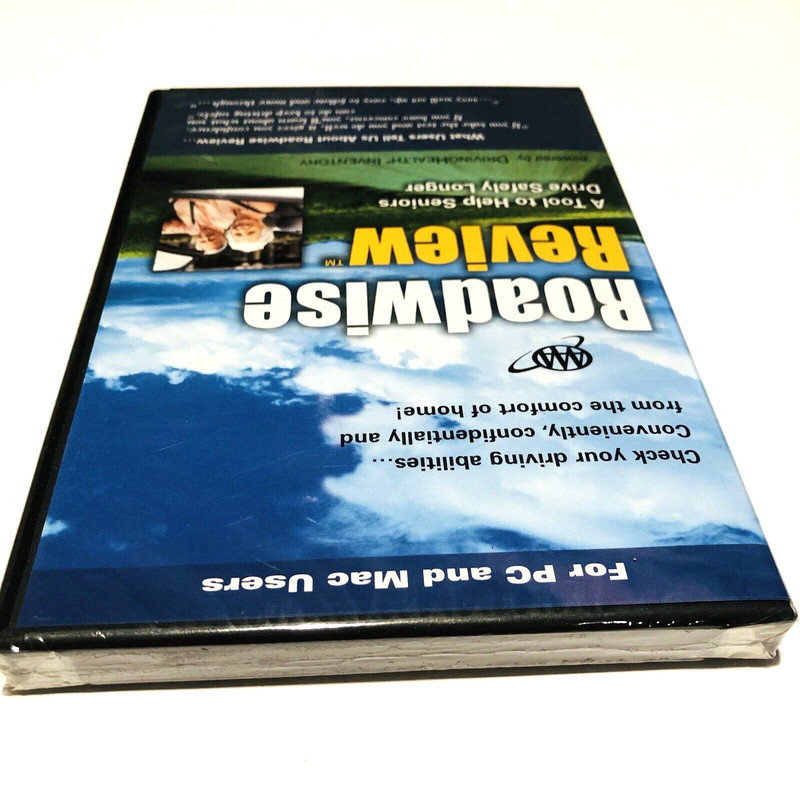 AAA Roadwise Review CD ROM Tool to Help Seniors Drive Safely Longer PC Mac NEW gallery