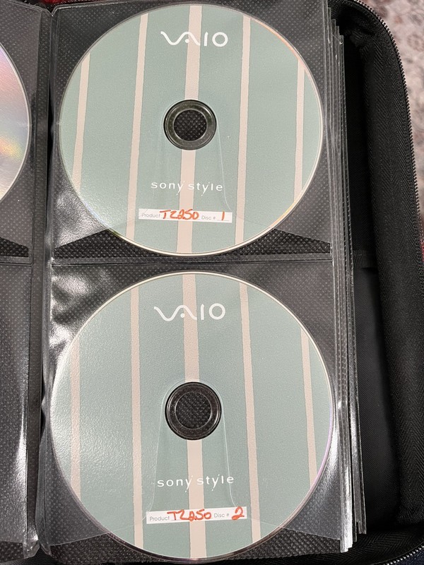 Sony VAIO VGN-TZ250 Series Recovery Disks Windows Vista