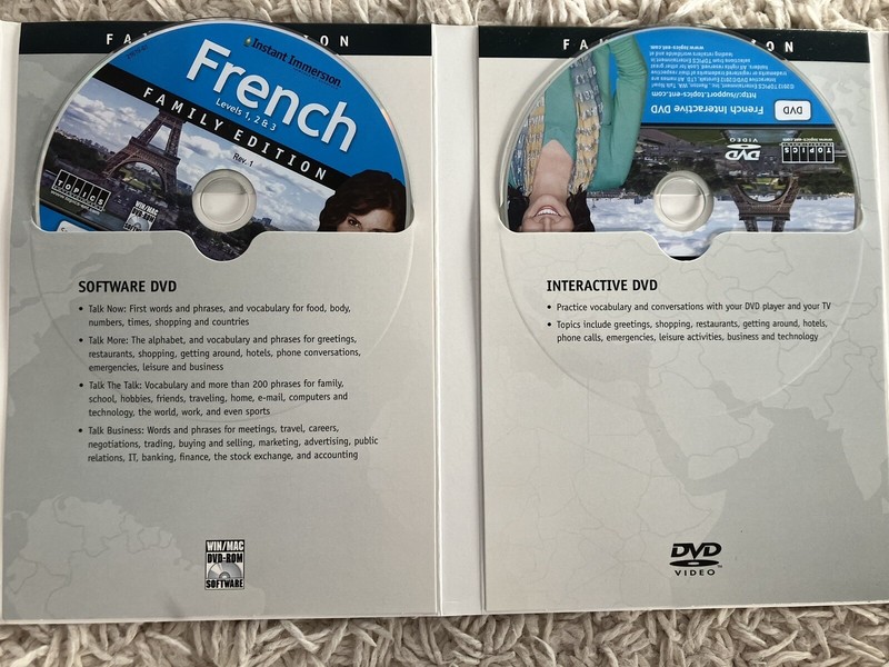 Instant Immersion French Levels 1, 2 ,3 for PC, Mac (2013) Family Edition gallery