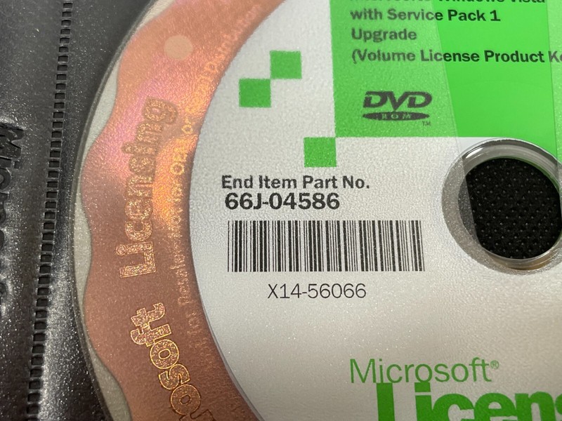 Microsoft Windows Vista Business Service Pack 1 Upgrade DVD Software Disc Only gallery