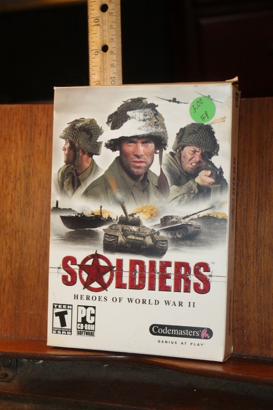 CD Rom PC Game Soldiers Heroes of World War II