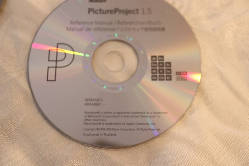 Nikon PictureProject 1.5 for Windows & Macintosh 2-Discs 2005 gallery