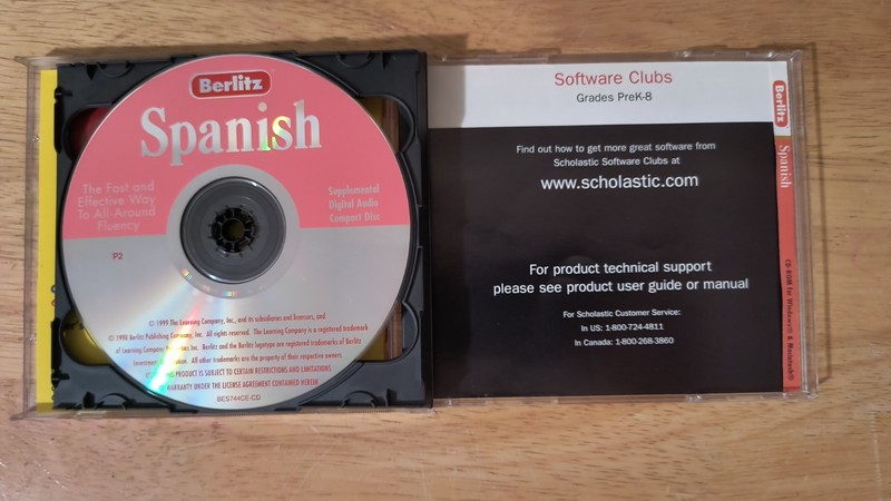 The Learning Company Audio Educational CDs - Berlitz: Spanish Learning Program gallery