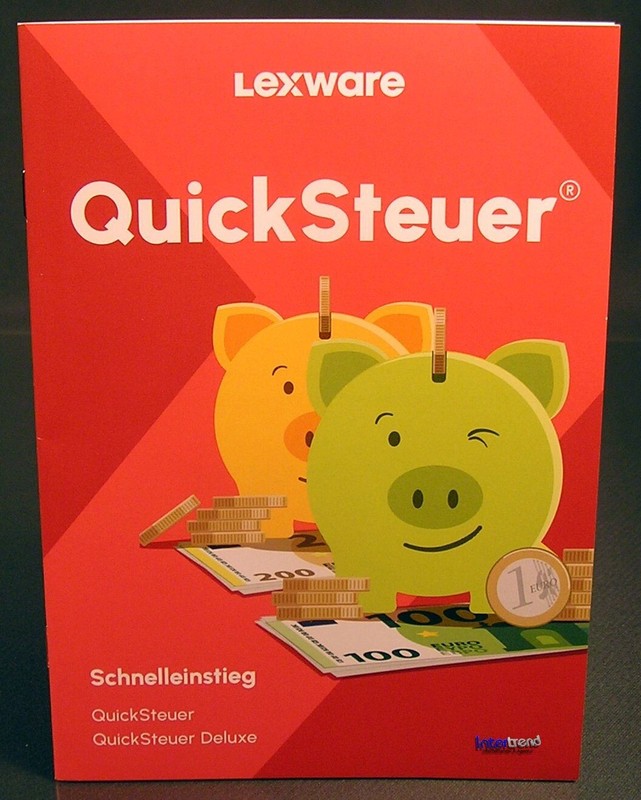 Lexware QuickSteuer 2025 Box (Tax Year 2024) for 3 Tax Returns Original Packaging NEW gallery