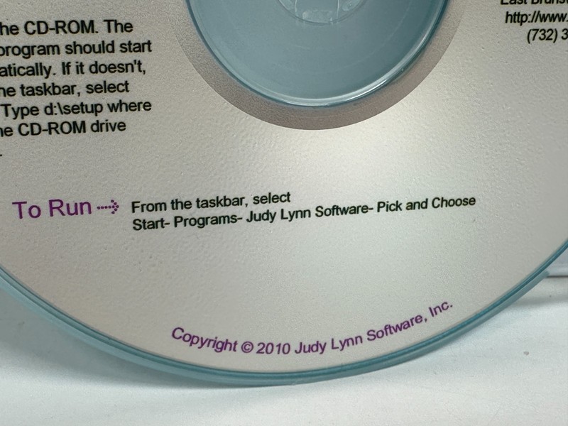 Pick & Choose Program 405 Judy Lynn Software Modeled after Soundboard Story Book gallery