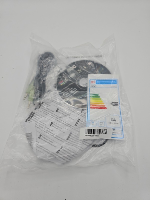 AOC Q2777PQU/U2777PQU User Guide Monitor Driver Software Q70G27C161551A + CABLE