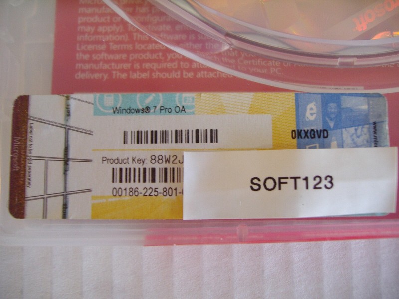 Microsoft Windows 7 Professional 64 bit x64 Full English DVD MS WIN=NEW SEALED= gallery