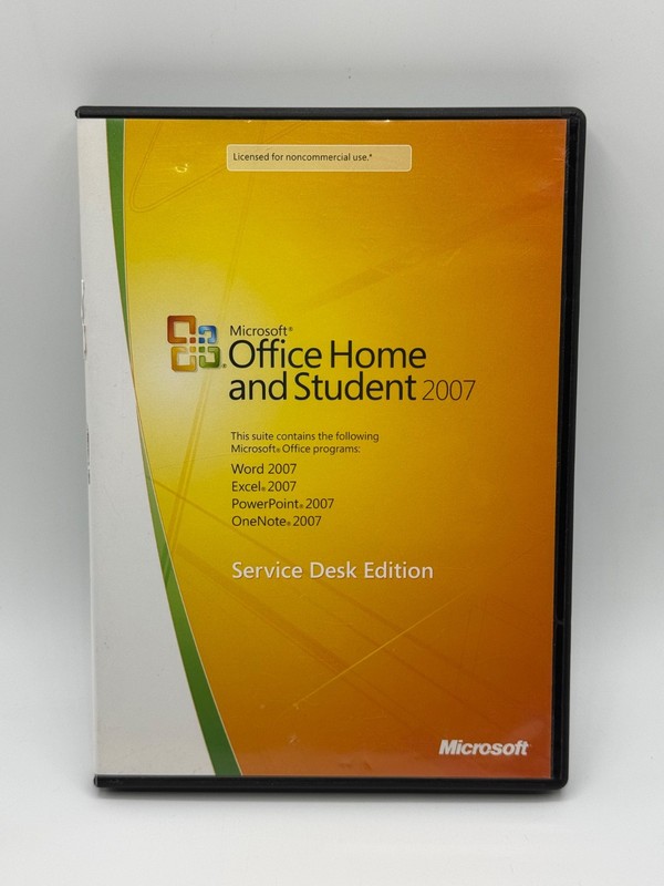 Microsoft Office Home & Student 2007 Service Desk Edition Word Excel PowerPoint