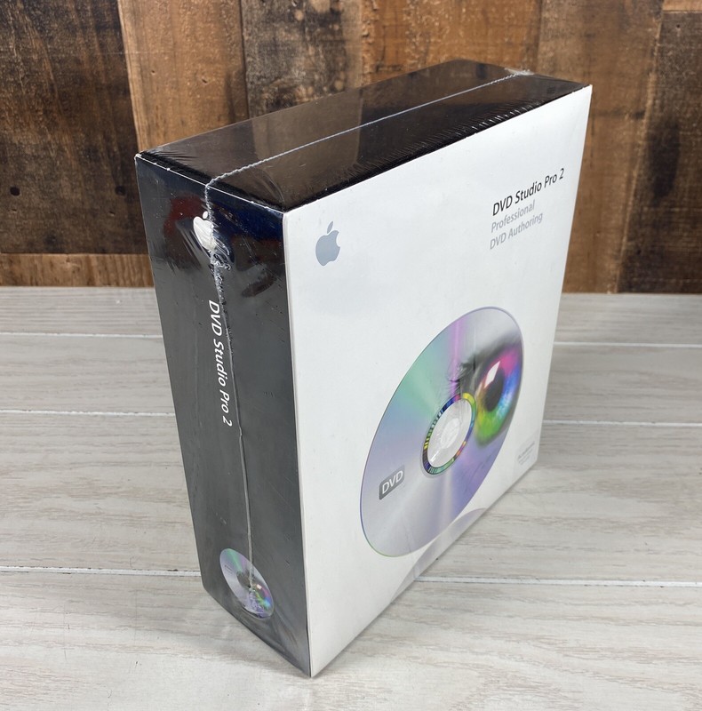 DVD Studio Pro 2 Academic Single User Version Apple Mac NEW SEALED (2003) gallery