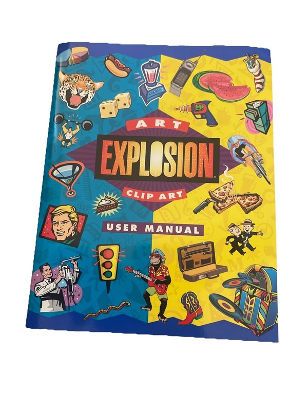 Art Explosion Clip Art Image Pack CD-ROM Portfolio 9 Discs Nova Development gallery