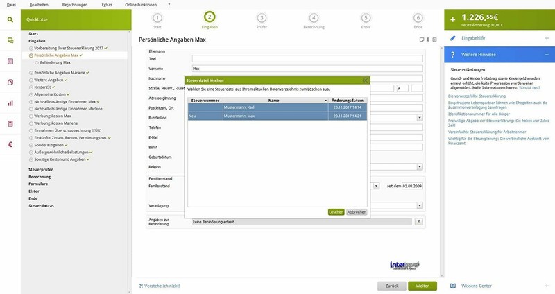 Lexware QuickSteuer Deluxe 2022 Vollversion Box, CD Handbuch Steuerjahr 2021 NEU gallery