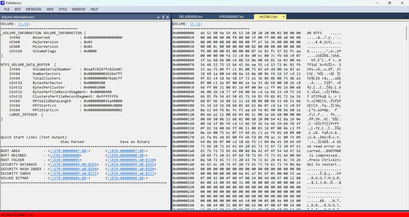 FSReflector for Windows - Forensics and Data Recovery gallery