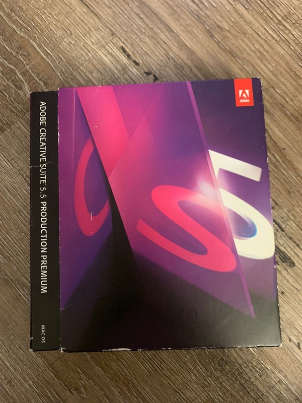Adobe Creative Suite 5.5 Production Premium for MAC OS – Instructions Included