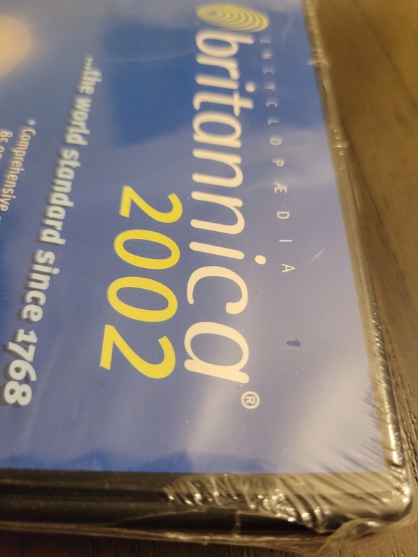 Encyclopedia Britannica 2002 Deluxe Edition CD Windows Version [3-Disc Set] NEW gallery