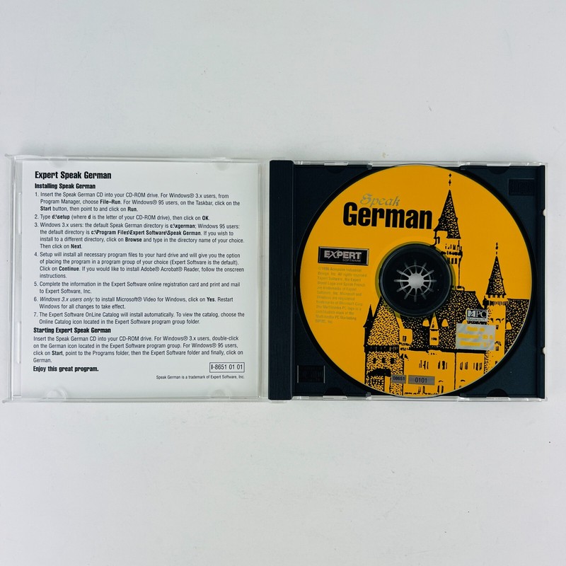 Speak German Language Expert Software PC CD-ROM Germany gallery