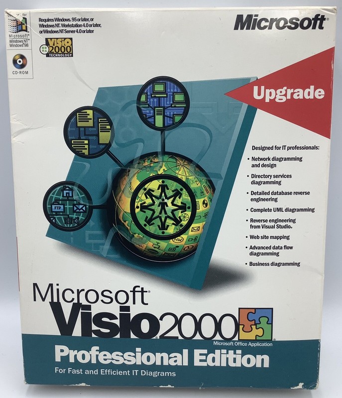 Microsoft Visio 2000 Enterprise Edition (D89-00011)