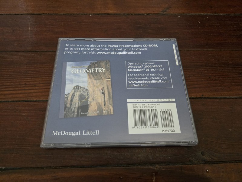 Power Presentations - Mcdougal Littel PC Cd-rom, Geometry gallery
