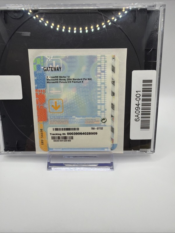 Gateway 700GR Restore DVD- W/ Original Case And Booklet - Used - See Photos gallery