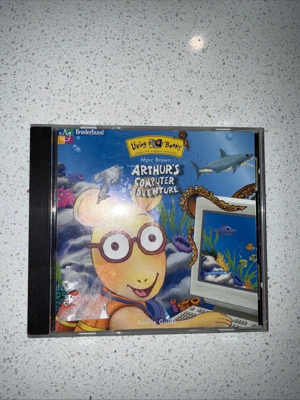 Living Books Marc Brown’s Arthur’s Computer Adventure 98 Broderbund PC/Mac CDROM