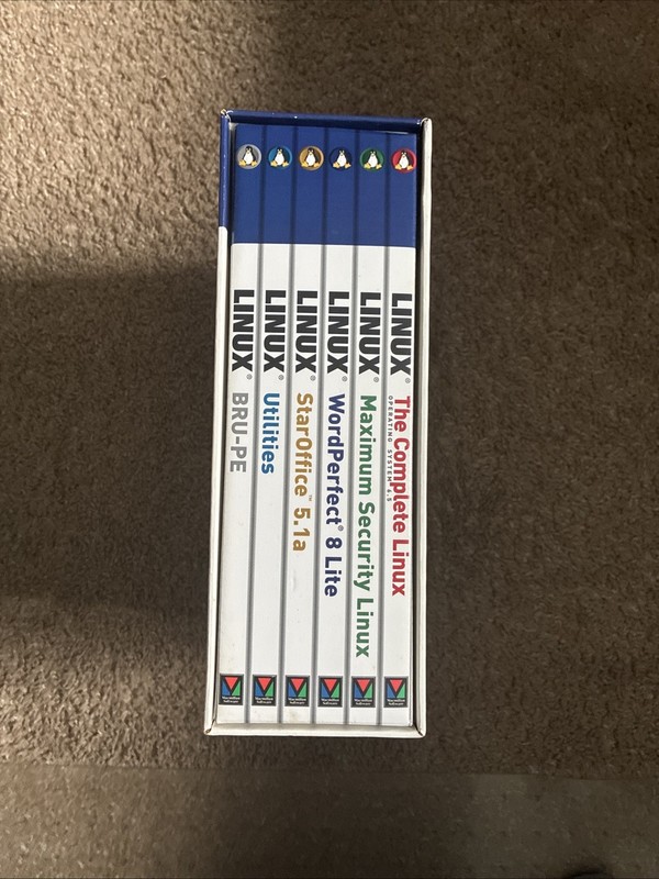 Vintage 1999 Mandrake Linux 6 (6.5) Suite Complete Operating System Set CIB gallery