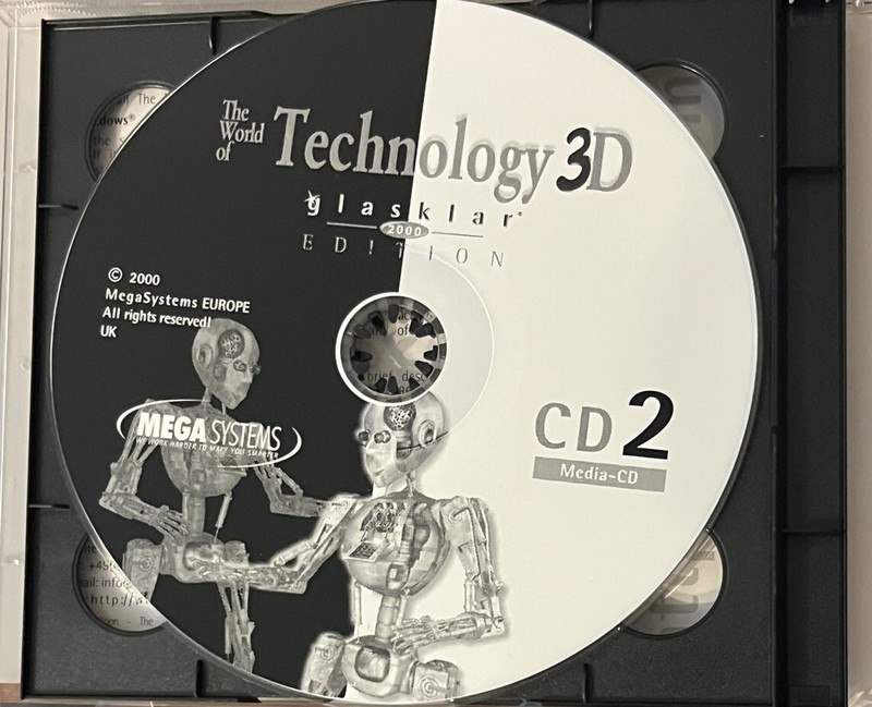 The World of Technology 3D PC CD-ROM Glasklar Edition VR Technology gallery