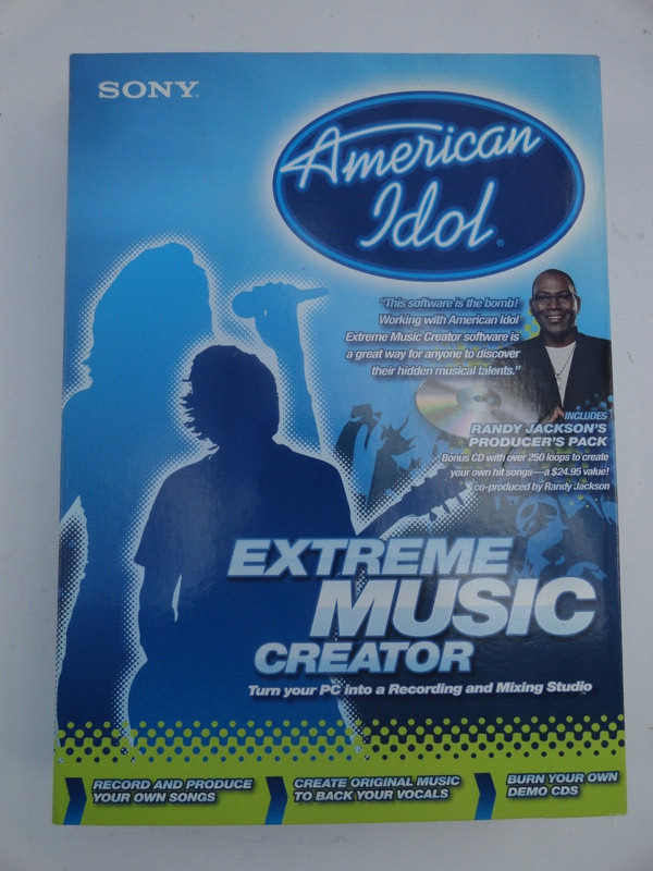American Idol Extreme Music Creator & Producer’s Pack Software PC NEW SEALED